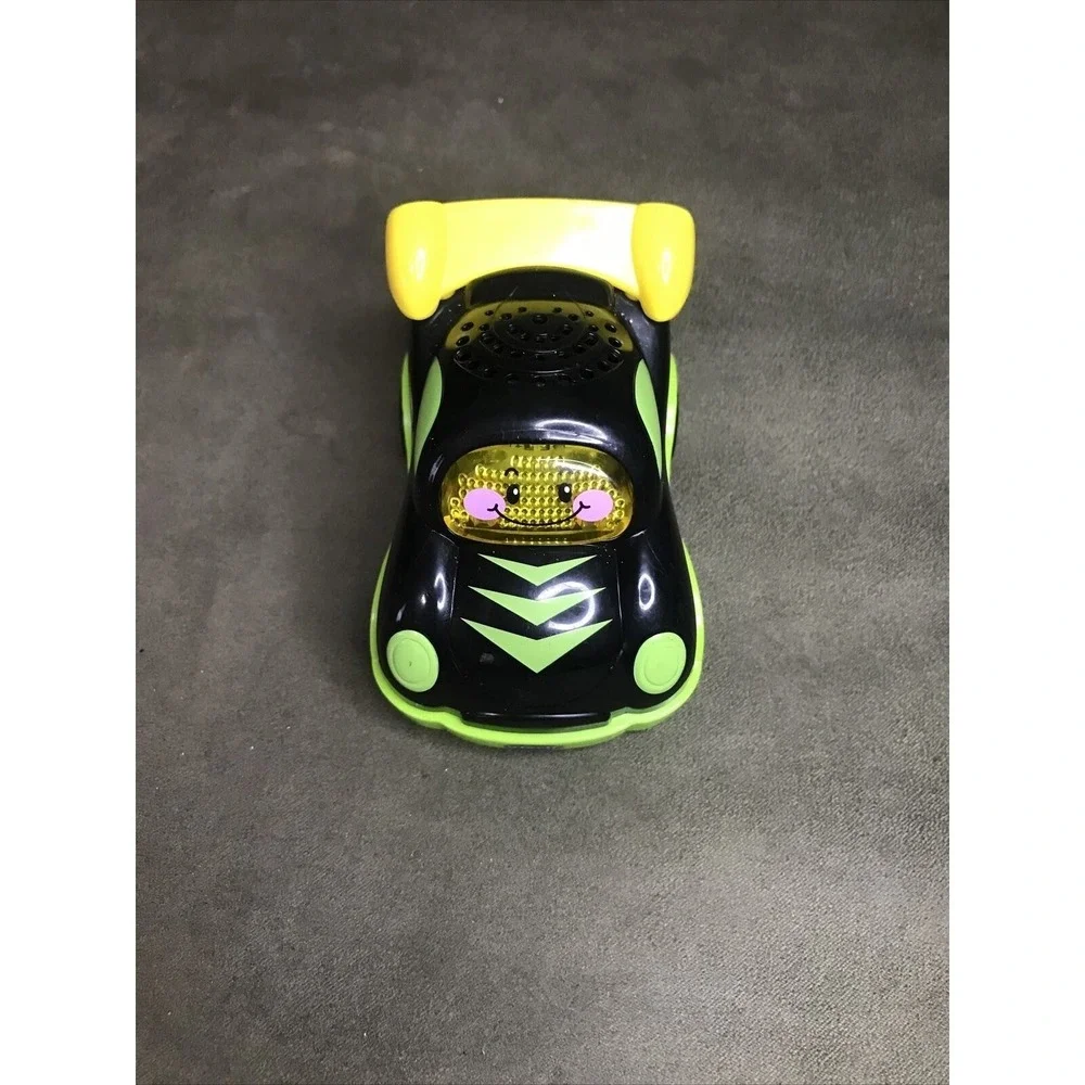 VTech Go‎ Go Smart Wheels Race Car Riley Talking Light & Sound Works Black Green
